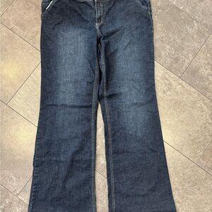 Lane Bryant Dark Blue Flare Jeans